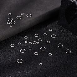 600Pcs 4 Styles 304 Stainless Steel Open Jump Rings&nbsp;STAS-BBC0006-01