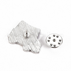 Alloy Enamel Brooches&nbsp;JEWB-S011-098-NR