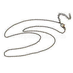 304 Stainless Steel Cable Chain Necklaces for Unisex&nbsp;NJEW-K249-24AB