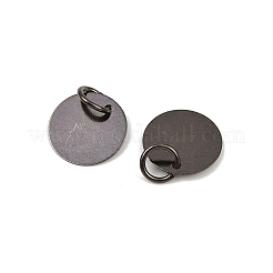 Brass Stamping Blank Tag Charms&nbsp;KK-C3050-B-NF