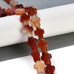 Natural Red Agate Beads Strands&nbsp;G-I369-A20-02