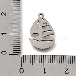 304 Stainless Steel Pendants&nbsp;SA-CBAF171-02P