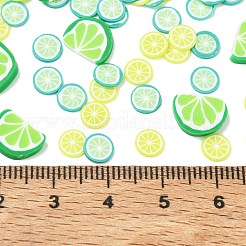 Lemon Slice Shape Handmade Polymer Clay Cabochons&nbsp;PY-CBA1F99-10