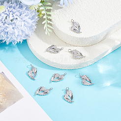 10Pcs Brass Micro Pave Cubic Zirconia Pendants&nbsp;ZIRC-BBC0003-79P