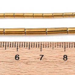 Electroplated Synthetic Non-magnetic Hematite Beads Strands&nbsp;G-K366-I01-01
