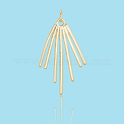 10Pcs Brass Pendants&nbsp;KK-BBC0020-12