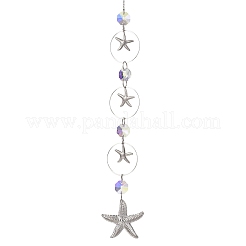 Glass Hanging Suncatchers&nbsp;HJEW-JM04584