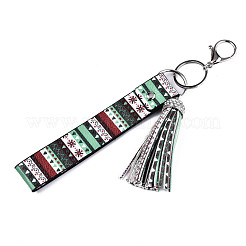 PU Leather Tassel Keychain&nbsp;KEYC-T006-01E