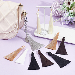 12Pcs 6 Colors Nylon Tassels Big Pendant Decorations&nbsp;FIND-UN0002-60