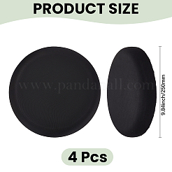 4Pcs Polyester Round Stool Cover&nbsp;AJEW-GF0013-06A-01