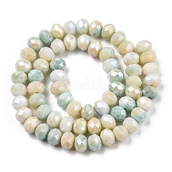 Ombre Effect Dyed Glass Beads Strands&nbsp;GLAA-C023-02-B02