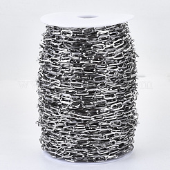 Tarnish Resistant 304 Stainless Steel Paperclip Chains&nbsp;CHS-S001-04A-P