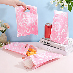100Pcs Flower Printed Paper Storage Bags&nbsp;ABAG-WH0040-55