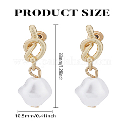 1 Pair Alloy Stud Earrings&nbsp;EJEW-LP0004-81