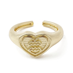 Brass Adjustable Open Rings&nbsp;RJEW-K257-86G-11