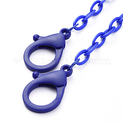 Personalized ABS Plastic Cable Chain Necklaces&nbsp;NJEW-JN03254-05