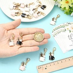 Alloy Enamel Keychains&nbsp;HJEW-YW00363