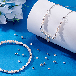 63Pcs 11 Styles 925 Sterling Silver Beads&nbsp;STER-PH0003-28