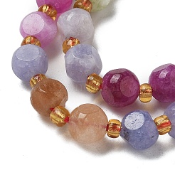 Natural Multicolor Tourmaline Beads Strands&nbsp;G-K387-A11-01