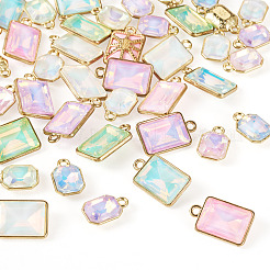 40Pcs 10 Styles Glass Charms&nbsp;GLAA-TA0003-63