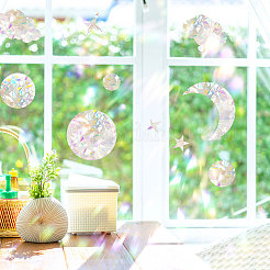 6Pcs 3 Styles PVC Wall Stickers&nbsp;AJEW-CA0004-97