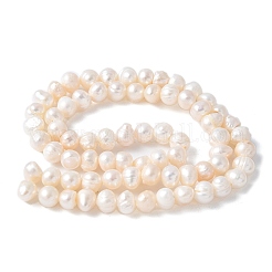 Natural Cultured Freshwater Pearl Beads Strands&nbsp;PEAR-I007-07O-01A