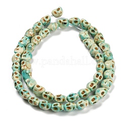 Synthetic Turquoise Beads Strands&nbsp;TURQ-F019-02D