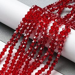 Transparent Glass Beads Strands&nbsp;GLAA-F029-4mm-27
