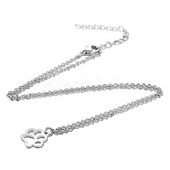 Tarnish Resistant 201 Stainless Steel Pendants Necklaces&nbsp;LS-NJEW-S063-TN452-1