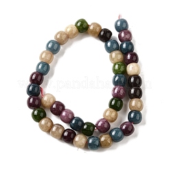 Natural Dyed White Jade Beads Strands&nbsp;G-U023-B03-02