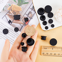 24Pcs 4 Style Silicone Bottle Seal Plug&nbsp;AJEW-GF0008-10B-01