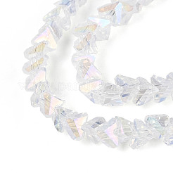 Electroplate Imitation Jade Glass Beads Strands&nbsp;X-GLAA-N023-4mm-01
