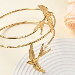 304 Stainless Steel Open Upper Arm Cuff Bangles for Women&nbsp;SA-CBA2C9D-06C