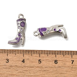 Brass Enamel Pendants&nbsp;FIND-C065-13P