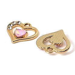 UV Plating Alloy Glass Pendants&nbsp;FIND-K032-11G
