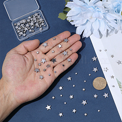 120Pcs 4 Styles Electroplated Synthetic Non-magnetic Hematite Beads Strands&nbsp;G-PH0003-41