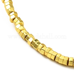 Electroplated Non-magnetic Synthetic Hematite Beads Strands&nbsp;G-G849-06G