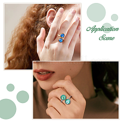 DIY Cuff Ring Making Kits&nbsp;DIY-HS0001-67