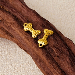 304 Stainless Steel Cartoon Dog Bone Pendant Rhinestone Settings&nbsp;PW-WGEB7DB-02