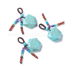 Chakra Hanging Ornament&nbsp;HJEW-K032-05G