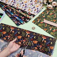 8Pcs 2 Styles Cotton Fabric&nbsp;DIY-PH0036-29A