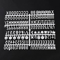 Letters & Numbers Felt Board&nbsp;DIY-XCP0003-24