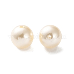 Plastic Imitation Pearl Beads&nbsp;FIND-M059-01C-07