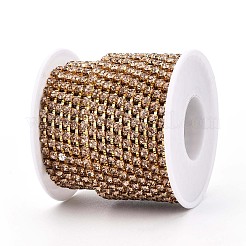 Iron Rhinestone Cup Chains&nbsp;CH-T006-03A-03