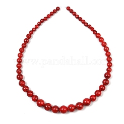 Synthetic Turquoise Graduated Beads Strands&nbsp;GG-CBA2AE1-A04-C