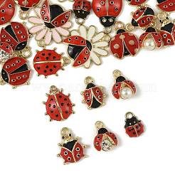 24Pcs Alloy Enamel Pendants&nbsp;ENAM-FS0003-72