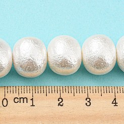 Natural Wrinkle Shell Beads Strands&nbsp;SHEL-F008-02