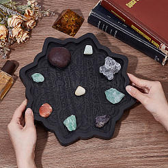 Pine Wood Storage Tray&nbsp;AJEW-WH0460-090