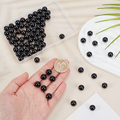 2 Strands Natural Black Tourmaline Beads Strands&nbsp;G-OC0004-93