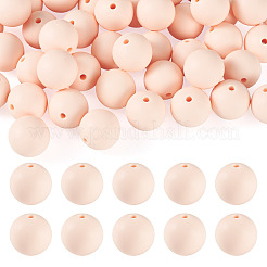 50Pcs Food Grade Eco-Friendly Silicone Beads&nbsp;SIL-TADJ0001-03E